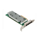 DELL 033M0K 4x RJ45 10GB/s PCI-E 3.0 x8- Perfil Largo