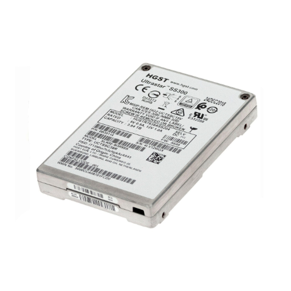 HITACHI HUSTR7638ASS204 SSD 3.84TB SAS-3 12GB/s