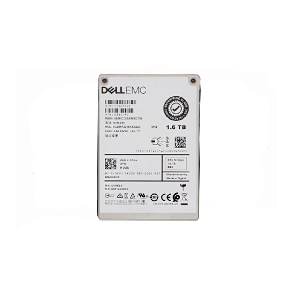 DELL EMC HUSMR3216ASS204 SSD 1.6TB SAS-3 12GB/s 2.5"