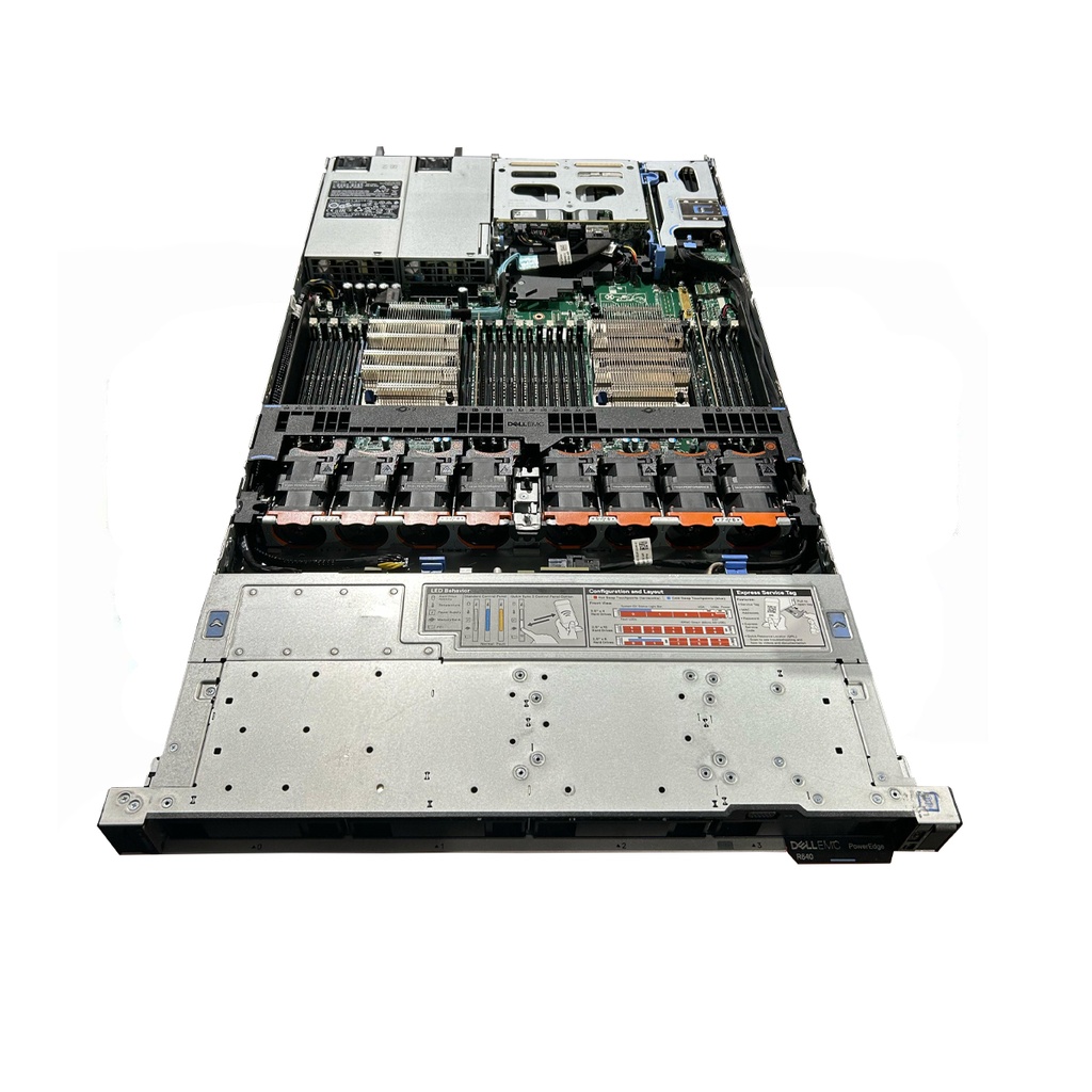 DELL PowerEdge R640 4LFF + 2SFF NVME 2x Xeon Gold 6138 40 Núcleos 80 Hilos 32GB RAM PERC H750 8GB CACHE