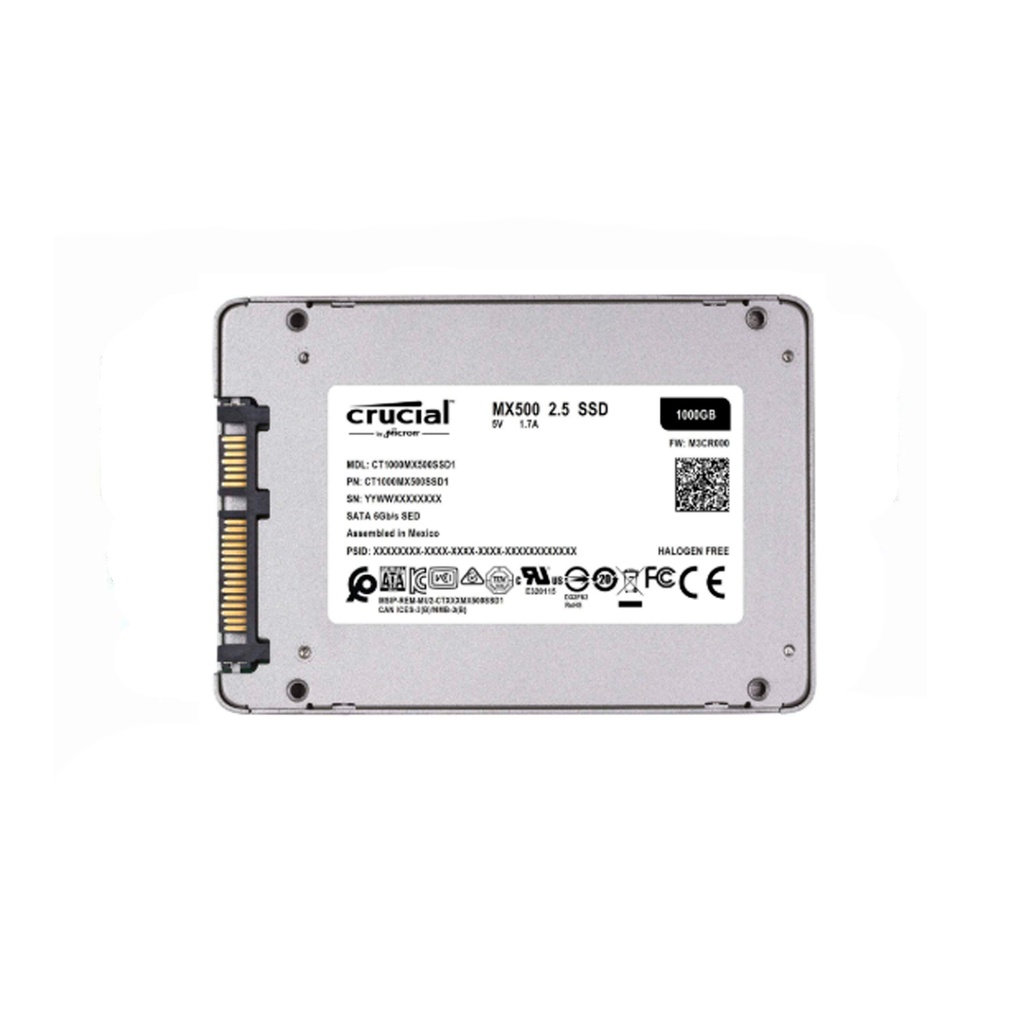 CRUCIAL CT1000MX500SSD1 1TB SSD SATA 6GB/S 2.5"