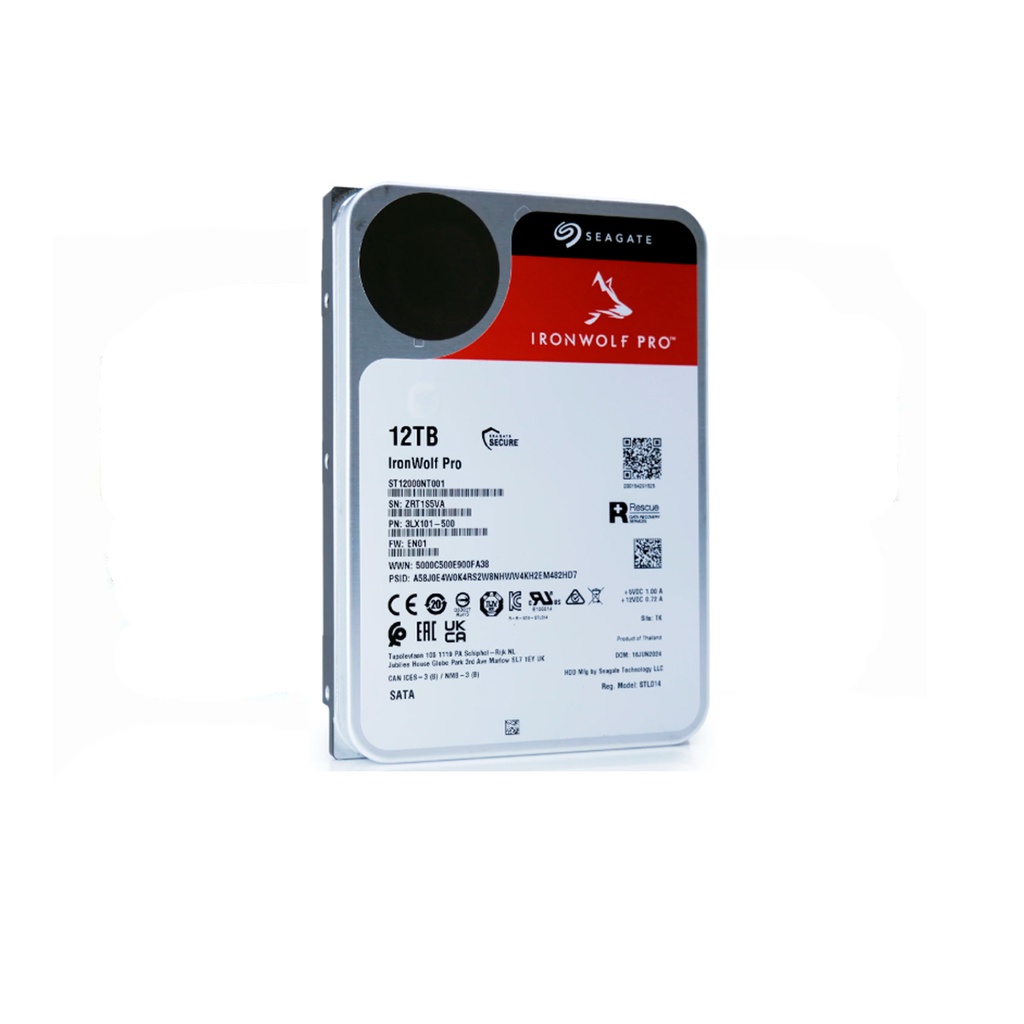 SEAGATE ST12000NT001 HDD 12TB SATA 6GB/s 3.5" 7.2K RPM