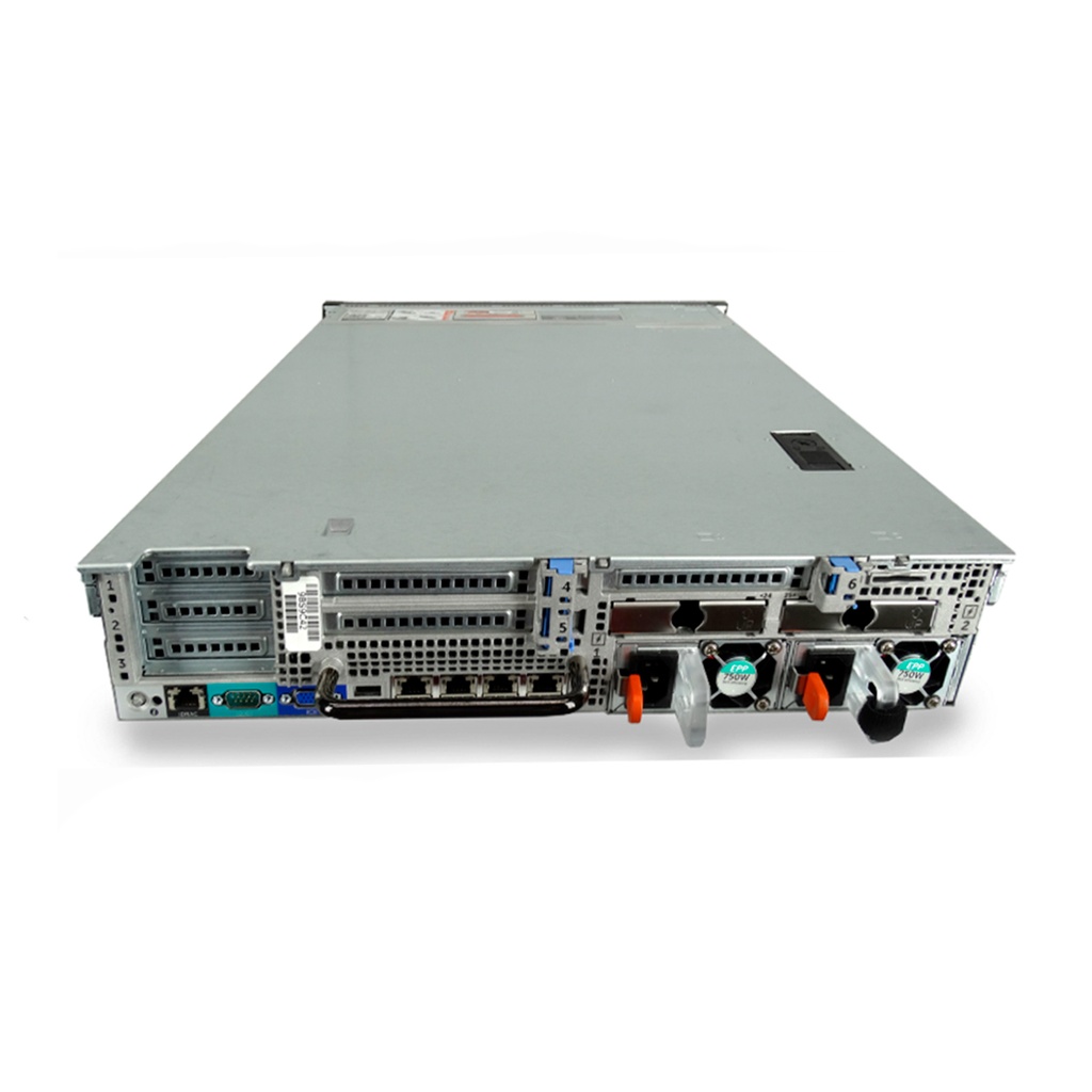 DELL R730 8LFF 2X E5-2650 V3 (20CORES/40THREADS) + 32GB DDR4 + H730P + 2PSU