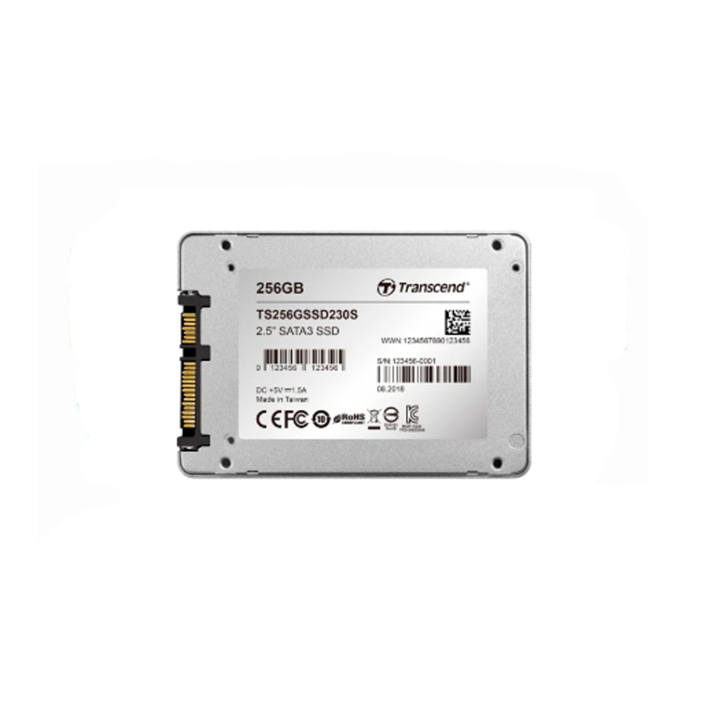 TRANSCEND TS256GSSD230S SSD 256GB 2.5″ SATA 6GB/S