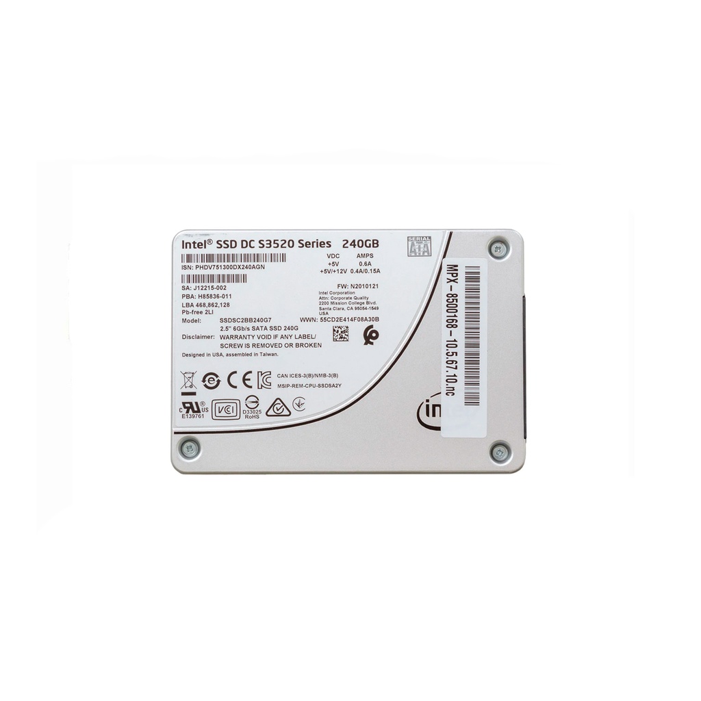 INTEL SSDSC2BB240G7 SSD 240GB 2.5″ SATA 6GB/S