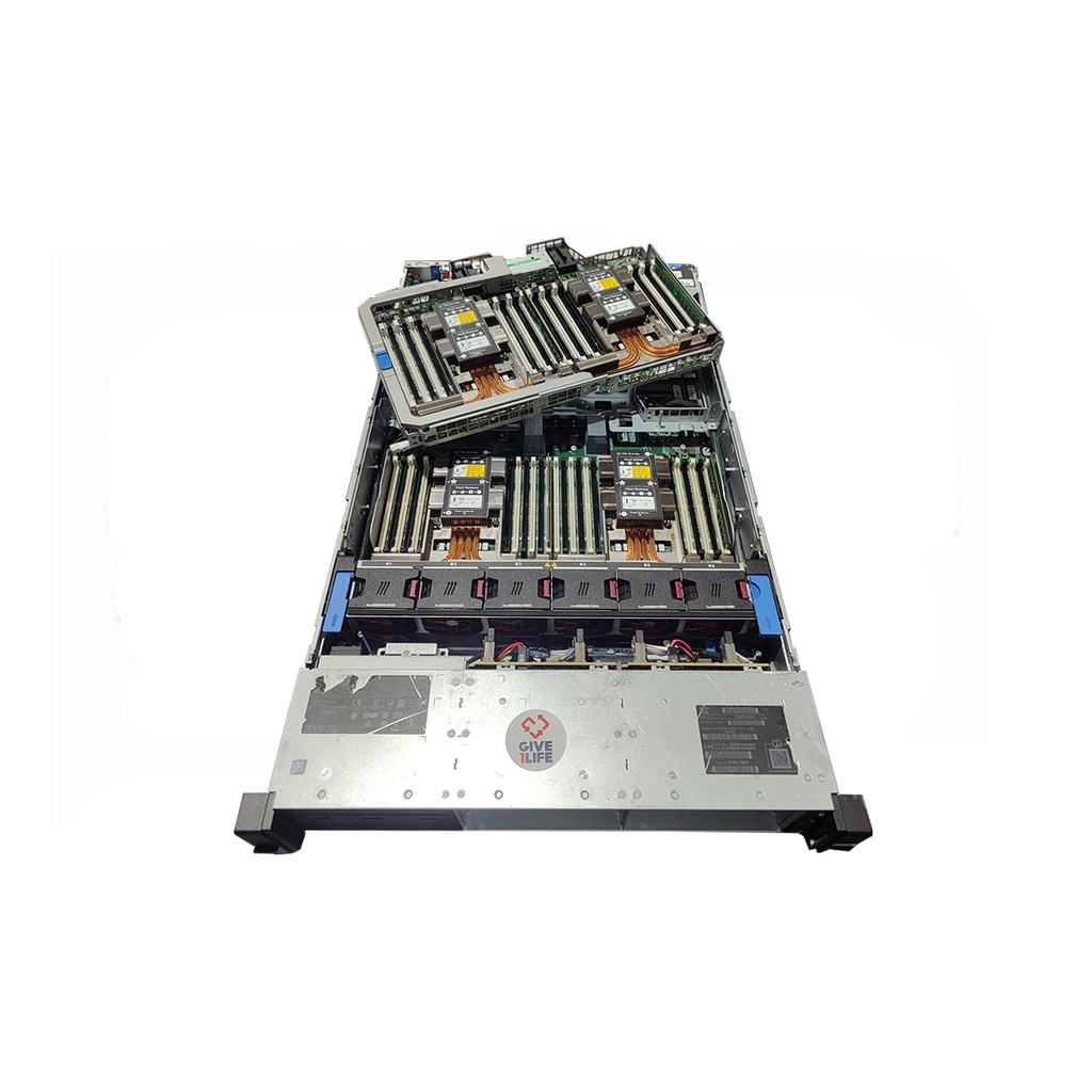 Servidor Rack HP DL560 Gen10 8SFF 4x GOLD 6138 + 64GB DDR4 + P408i-a SR 2GB Caché + 534FLR + 2 PSU