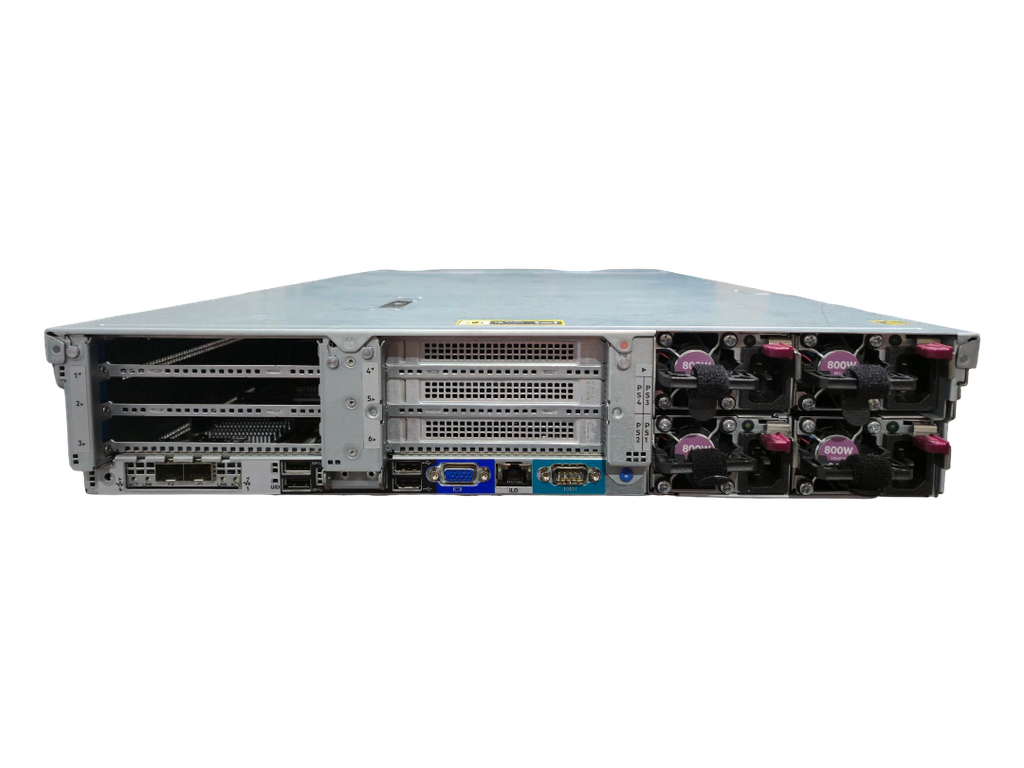 Servidor Rack HP DL560 Gen10 8SFF 4x GOLD 6138 + 64GB DDR4 + P408i-a SR 2GB Caché + 534FLR + 2 PSU