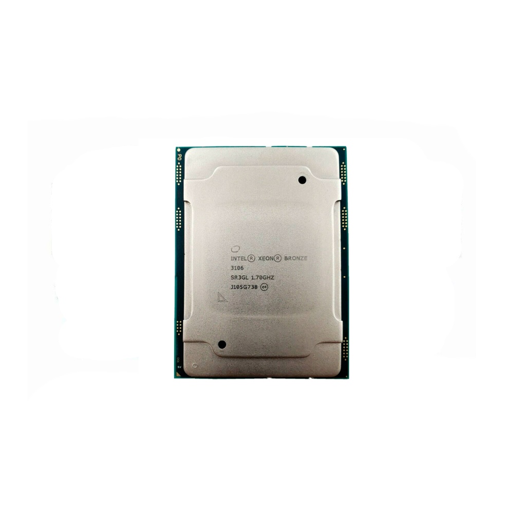 Intel Xeon BRONZE 3106 (8 Núcleos / 8 Hilos) @1.7Ghz