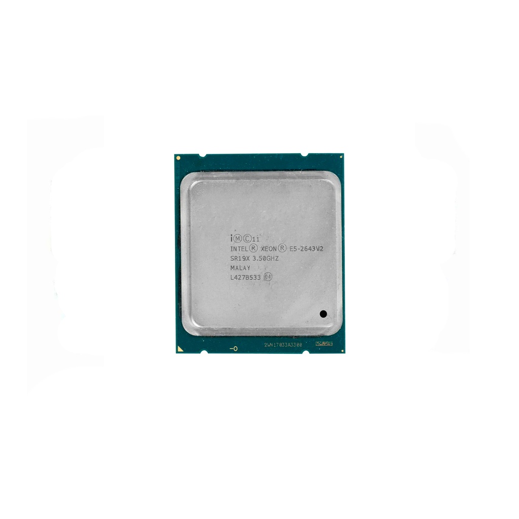 Intel Xeon E5-2643 V2 (6 Núcleos / 12 Hilos) @3.80GHz Turbo Speed