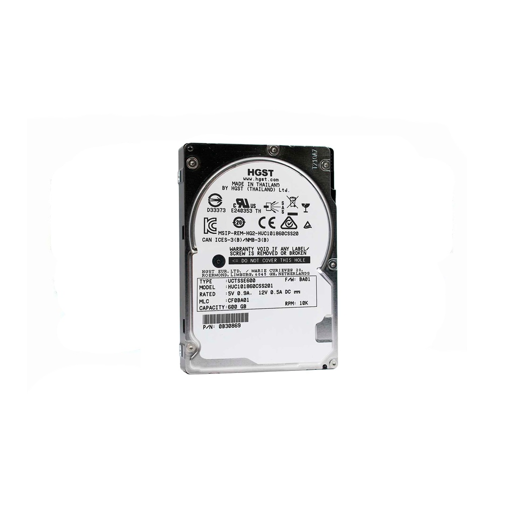 HITACHI HUC101860CSS201 1.2TB HDD 2.5" SAS-3 12GB/S 10.520K 128MB