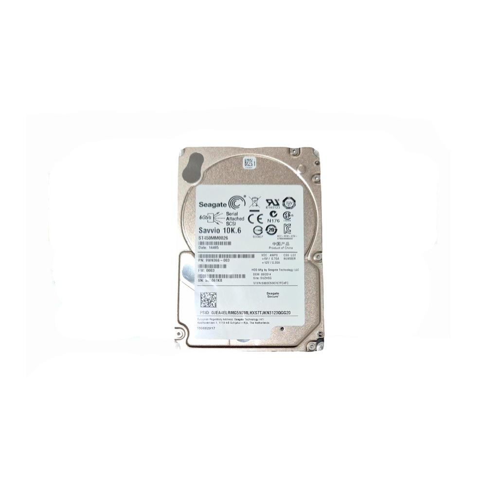 SEAGATE ST450MM0026 450GB HDD 2.5" SAS-2 6GB/S 10K 64MB