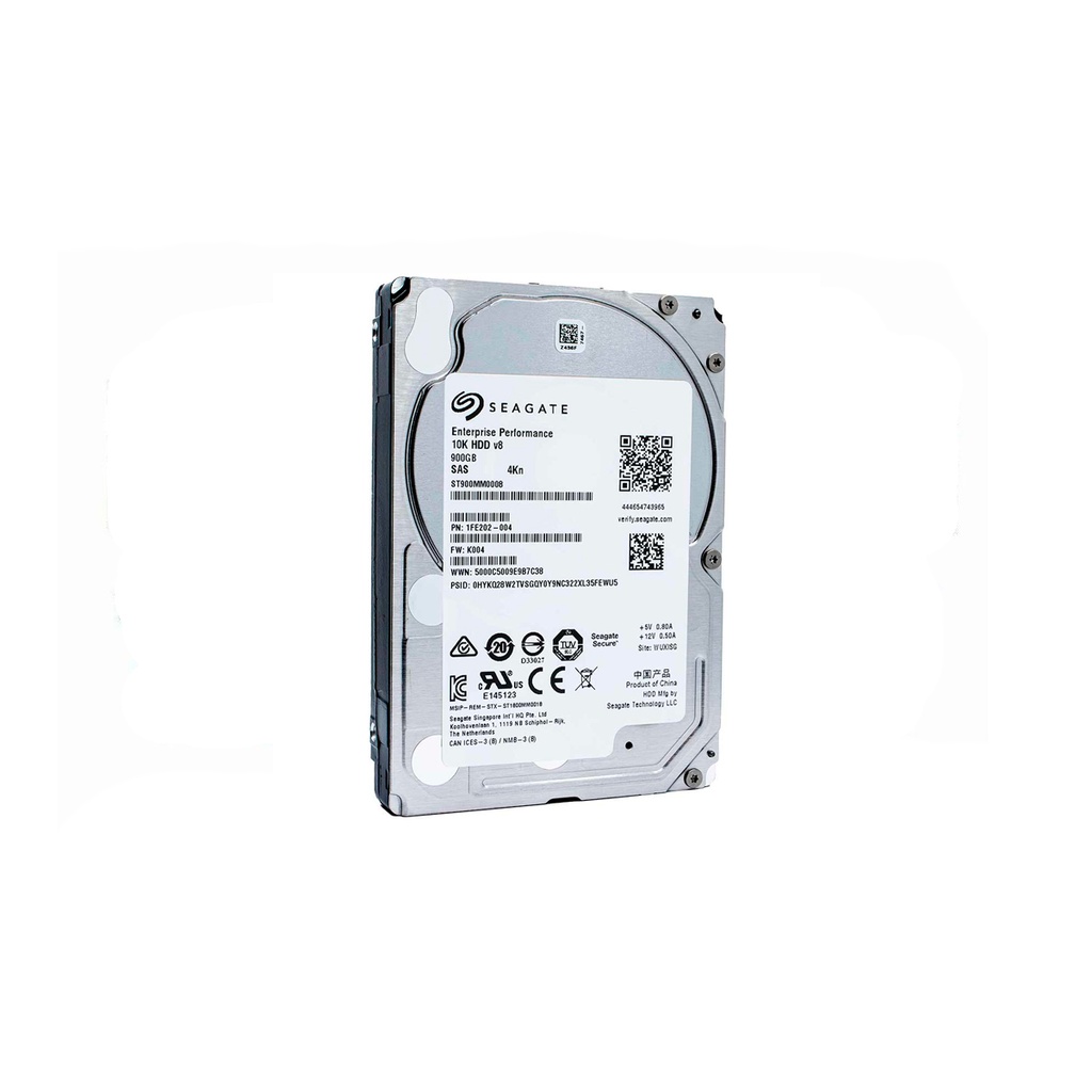SEAGATE ST900MM0008 900GB HDD 2.5" 4Kn SAS-3 12GB/S 10K 128MB