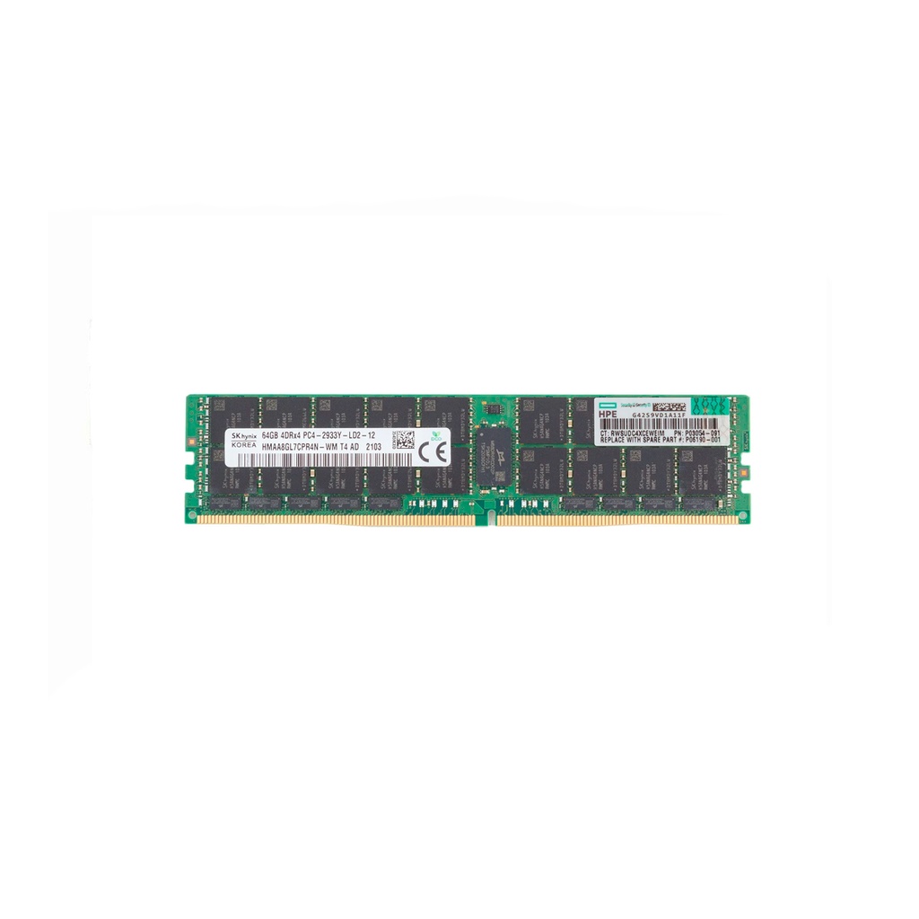 64GB 4DRx4 PC4-2933Y DDR4 RAM REGISTRADA - ESPECIAL SERVIDOR