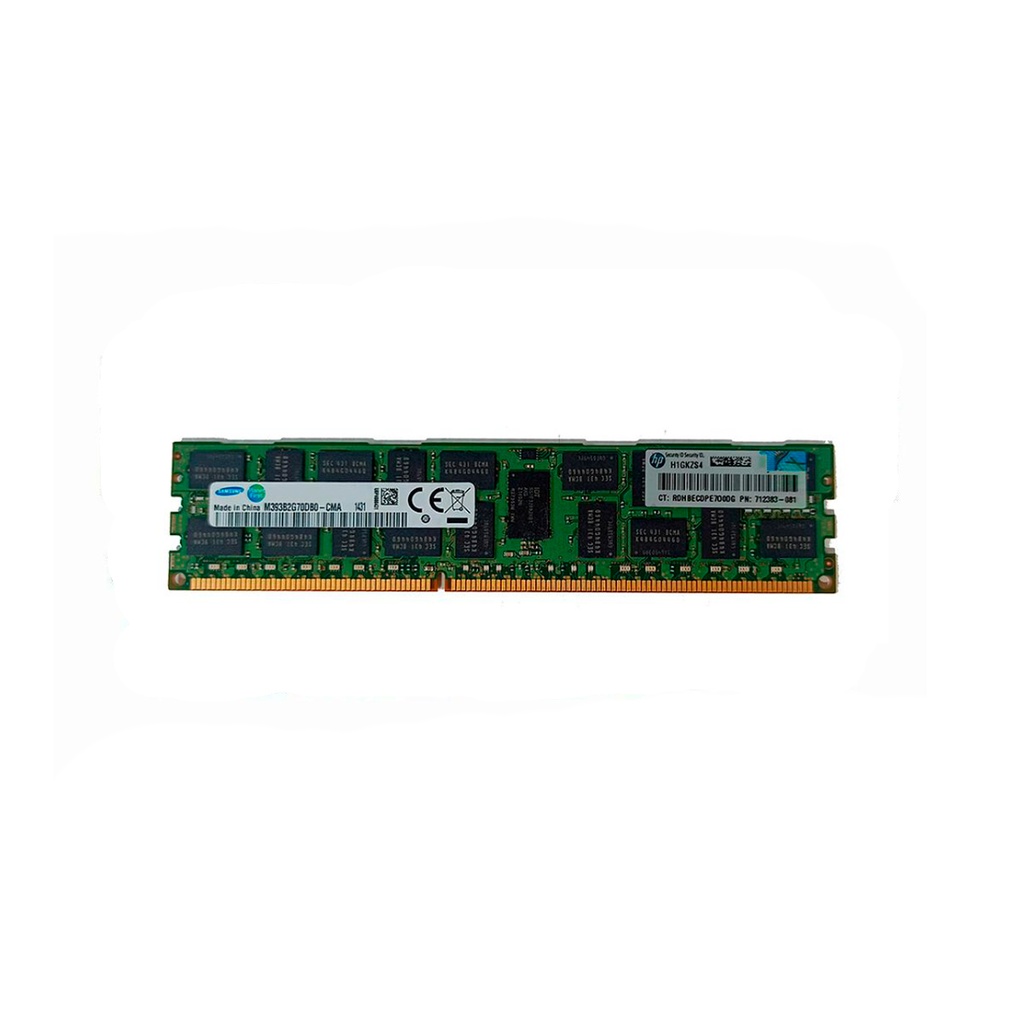 16GB RAM DDR3 2RX4 PC3L 10600R ECC REGISTRADA - ESPECIAL PARA SERVIDORES