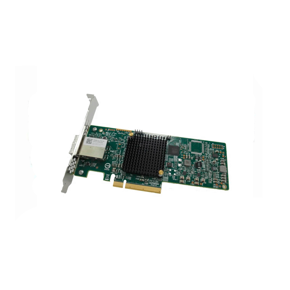 DELL 0J91FN LSI 9300-8e DUAL PORT 12GB/S SAS HBA PCIE PERFIL ALTO + PERFIL BAJO
