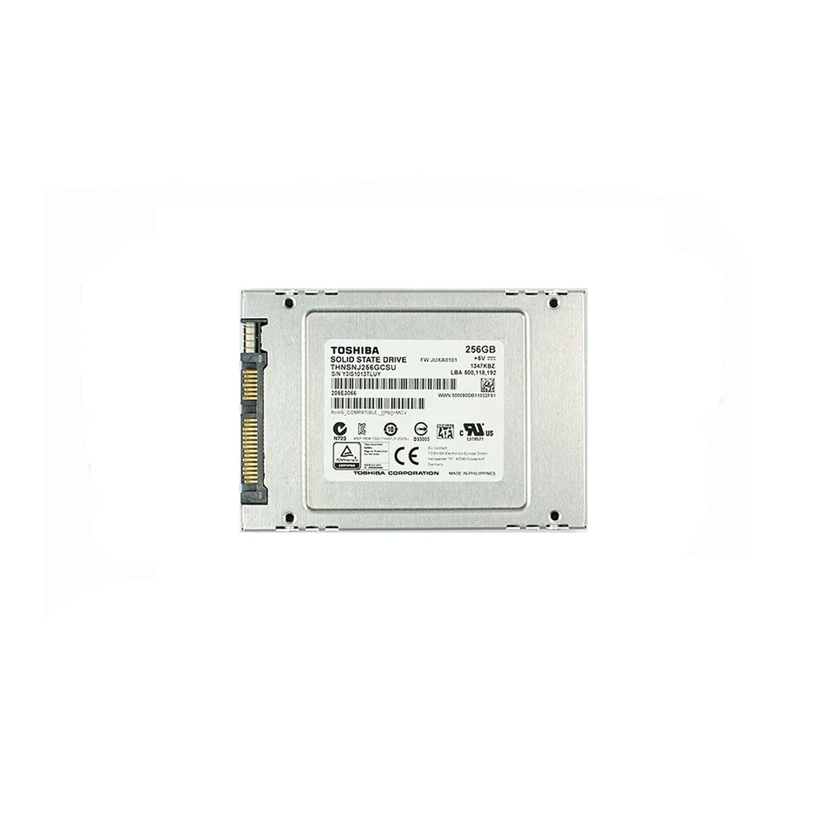 TOSHIBA THNSNJ256GCSU 256GB SSD SATA-3 6GB/S 2.5"