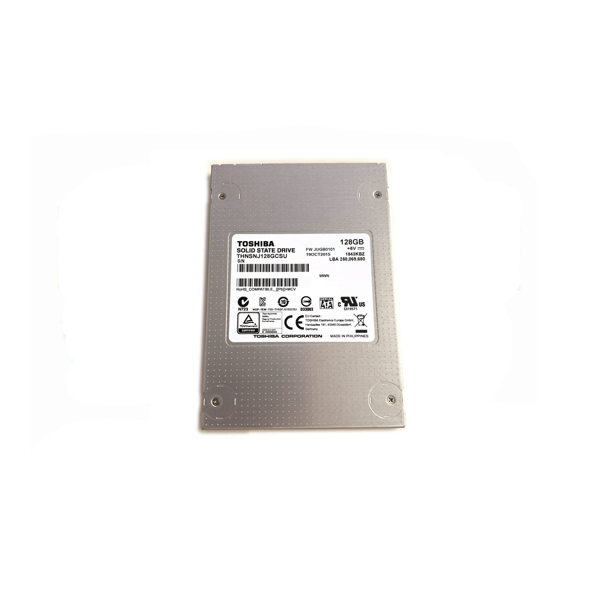 TOSHIBA THNSNJ128GCSU SSD 128GB 2.5" SATA 6GB/S