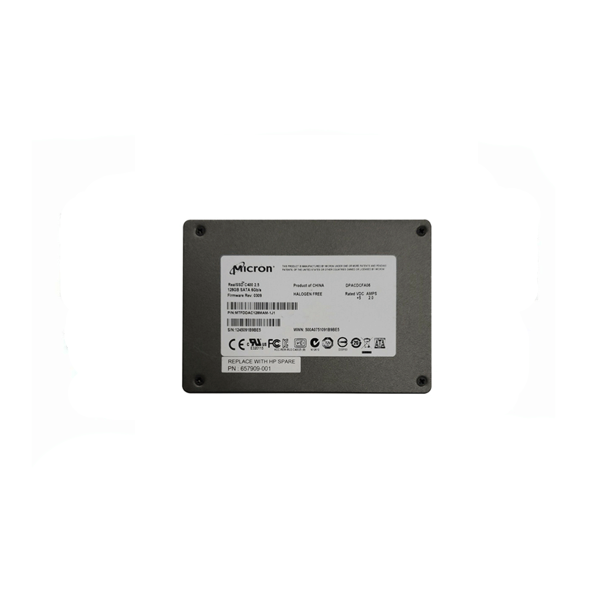 MICRON MTFDDAC128MAM SSD 128GB 2.5" SATA 6GB/S
