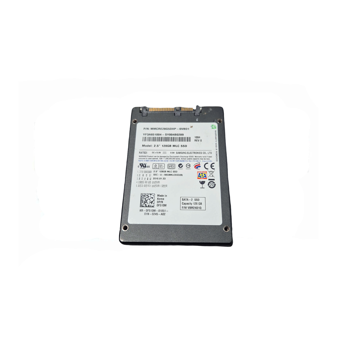 SAMSUNG 0F510M SSD 128GB 2.5" SATA 6GB/S
