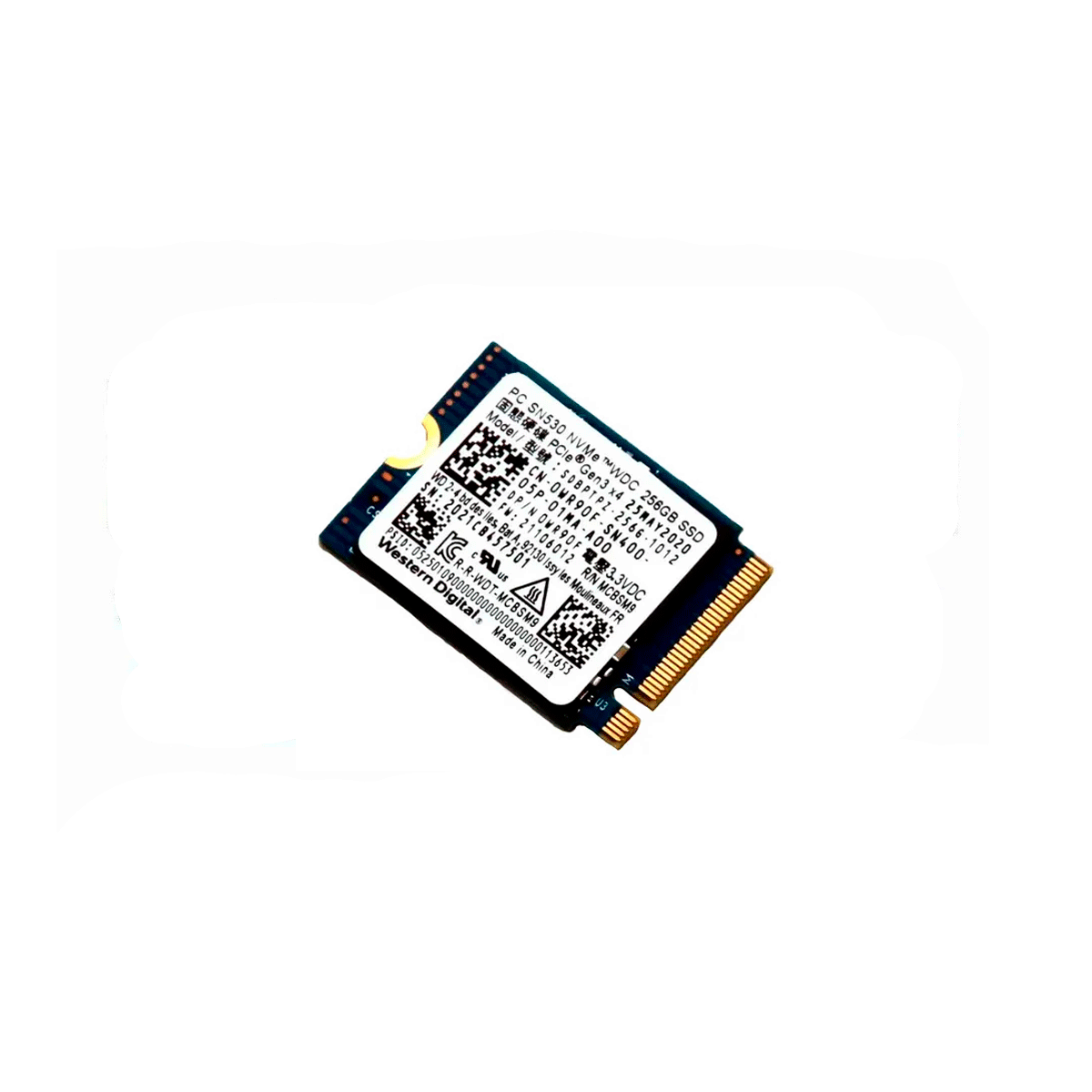 DELL 0WR90F SSD 256GB M.2 2230 NVME 32GB/S