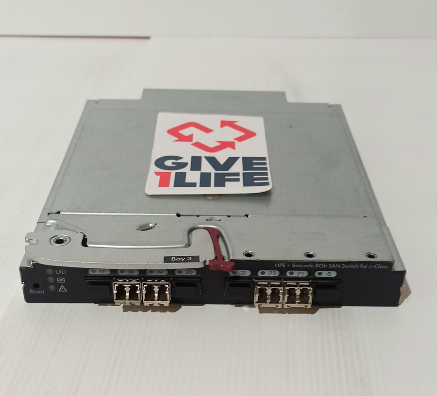 HP AJ822C BROCADE 8GB 8/24C POWER PACK 8-PORT SAN SWITCH