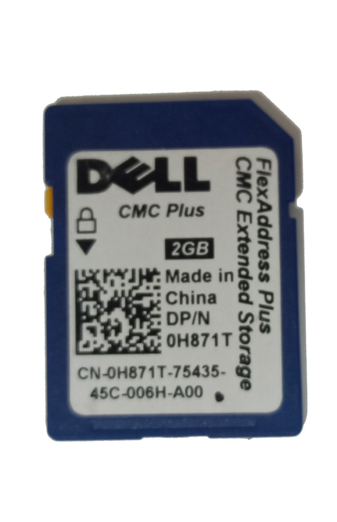 DELL 2GB CMC EXTENDED STORAGE PLUS SD CARD - H871T