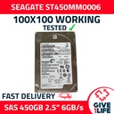 SEAGATE ST450MM0006 HDD 450GB SAS 2.5" 10K RPM 6GB/S - SERVER