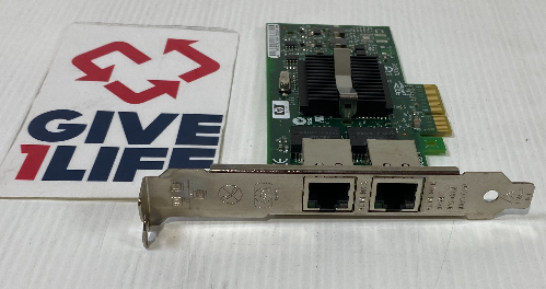 HP NC360T DUAL PORT 1GB/S FULL BRACKET NETWORK CARD 412651-001