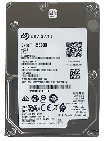 SEAGATE ST600MP0036 HDD 2.5" SAS 600GB 12GB/S 15K RPM - SERVERS