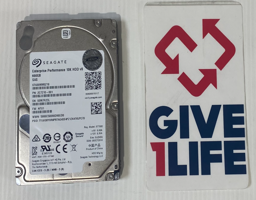 SEAGATE ST600MM0218 HDD 2.5" SAS 600GB 12GB/S 10K RPM - SERVERS