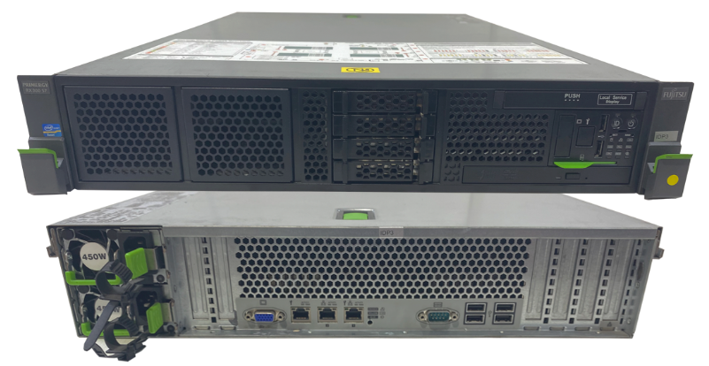 FUJITSU RX300 S7 4SFF 2XE5-2630(12C/24T) + 48GB +D2616-A22+2PSU