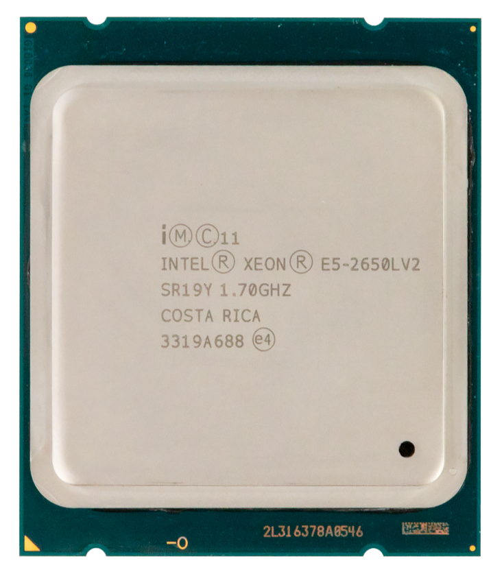 Intel Xeon E5-2650L V2 (10 Núcleos/20 Hilos) @2.10GHz Turbo Speed