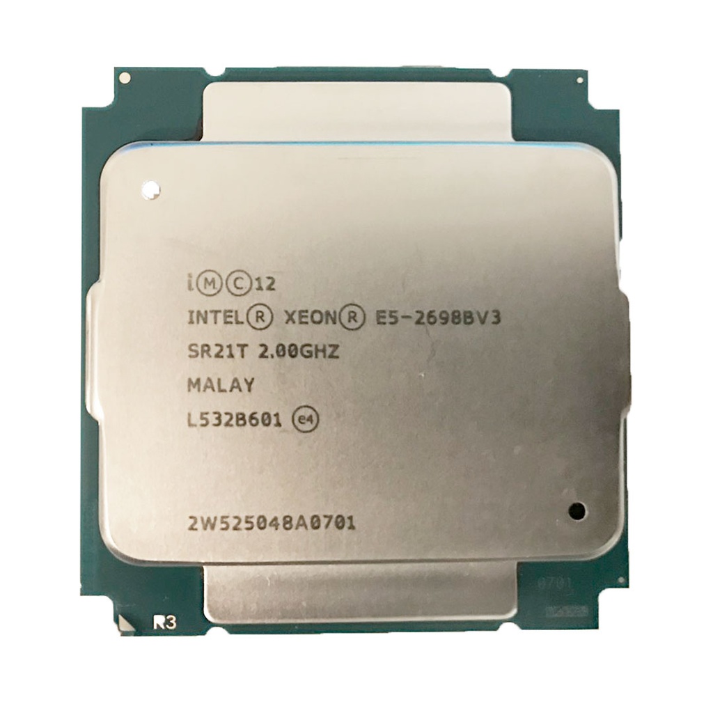 Intel Xeon E5-2698B V3 (16 Núcleos/32 Hilos) @2.00GHz Turbo Speed