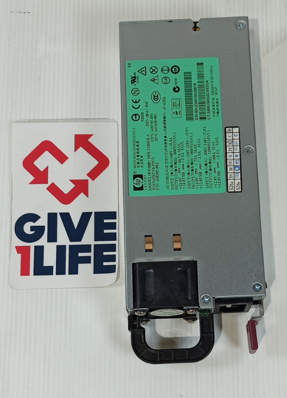 HPE 1200W DPS-1200FBA PSU PARA PROLIANT DL560 - 438202-002 / 440785-001