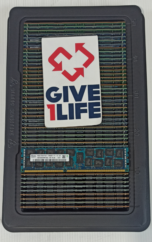 16GB RAM DDR3 12800R ECC REGISTRADA - ESPECIAL PARA SERVIDORES