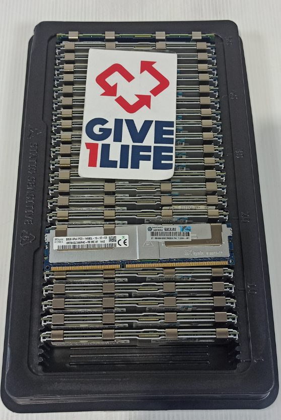 32GB RAM DDR3 14900L ECC REGISTRADA - ESPECIAL PARA SERVIDORES