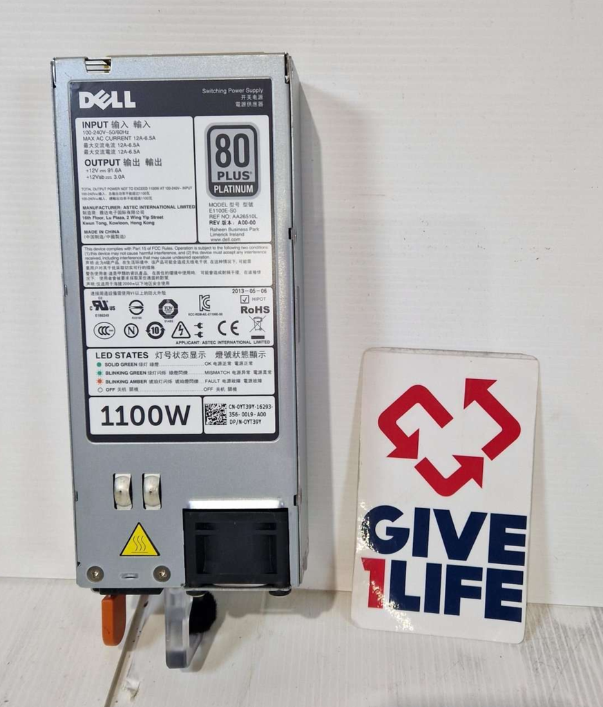 DELL 1100W 80 PLUS FUENTE DE ALIMENTACION PARA SERIE 20