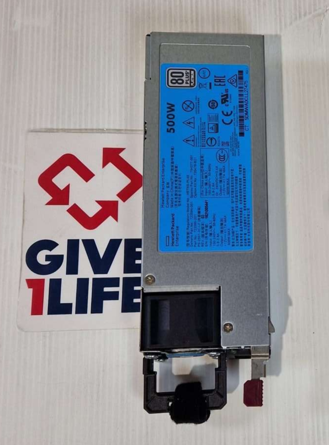 HPE 500W 80 PLUS FUENTE DE ALIMENTACION PARA HP G9