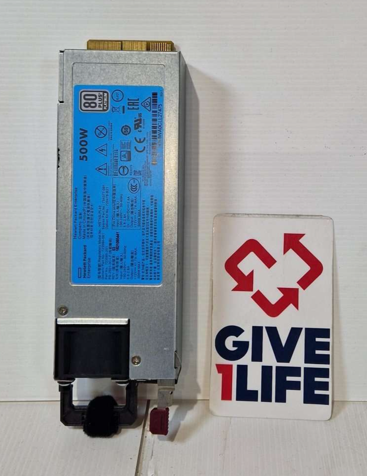 HPE 500W 80 PLUS FUENTE DE ALIMENTACION PARA HP G9