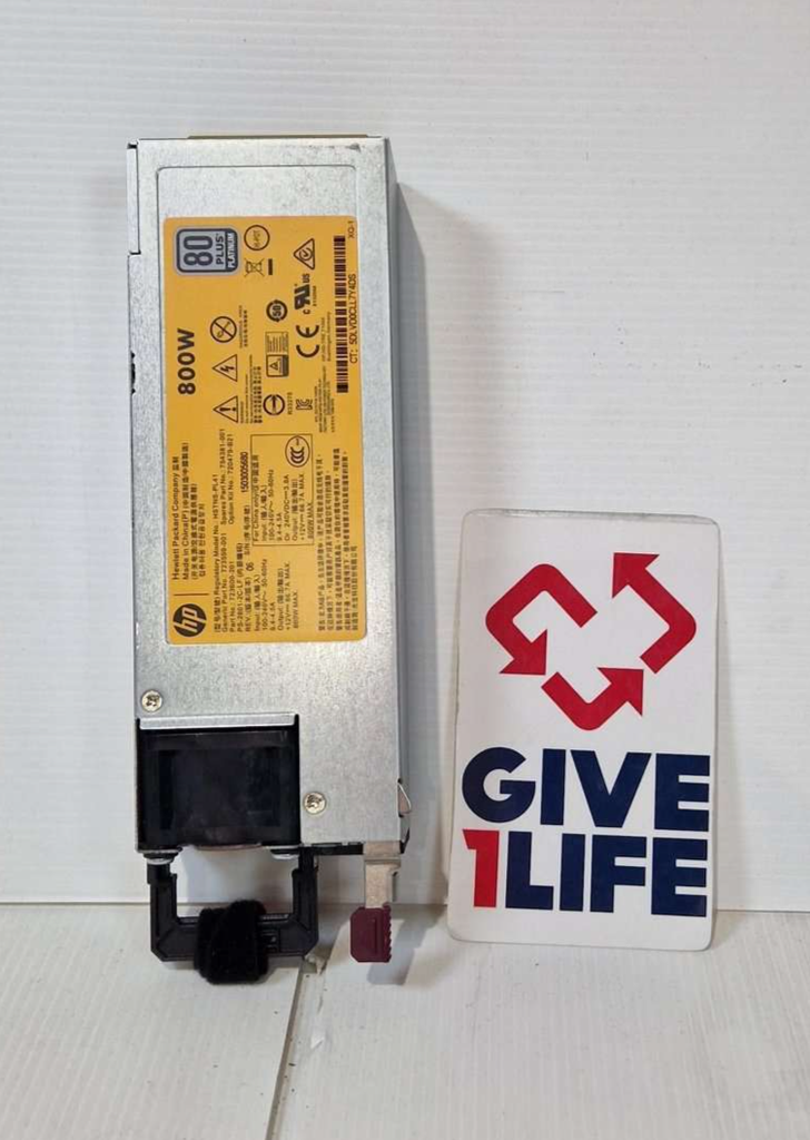 HPE 800W 80 PLUS FUENTE DE ALIMENTACION PARA HP G9