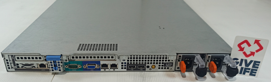 DELL POWEREDGE R320 8SFF 1x E5-2430 v2 +8GB RAM +H710P +IDRAC 7 +2 PSU - CD0M2