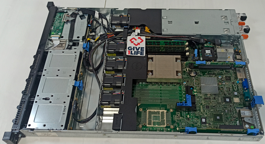 DELL POWEREDGE R320 8SFF 1x E5-2430 v2 +8GB RAM +H710P +IDRAC 7 +2 PSU - CD0M2