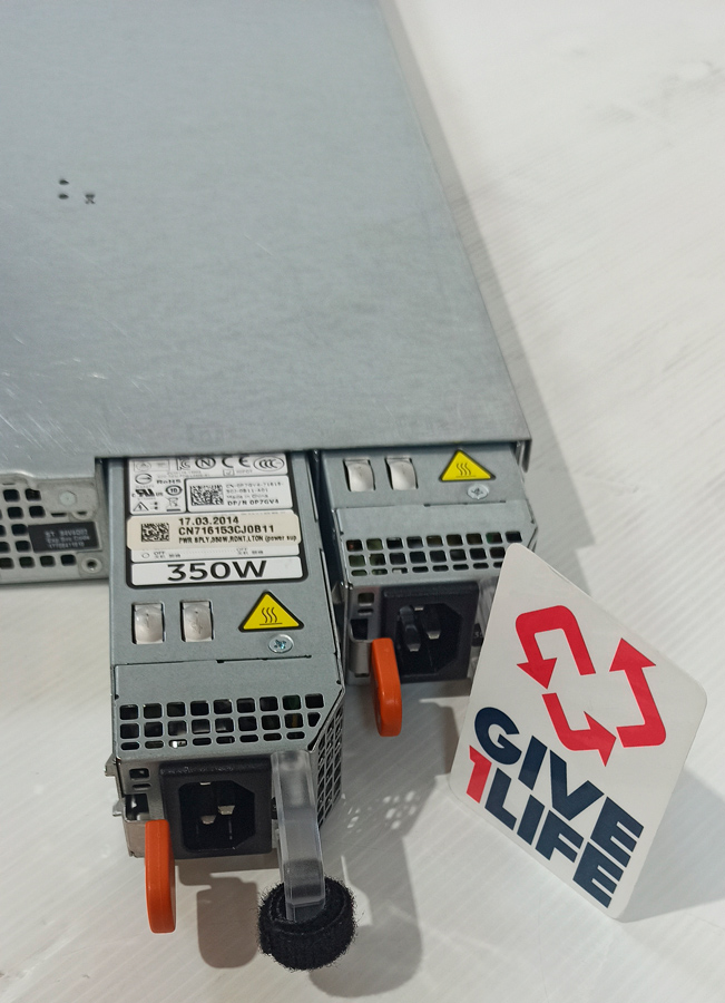 DELL POWEREDGE R320 8SFF 1x E5-2430 v2 +8GB RAM +H710P +IDRAC 7 +2 PSU - CD0M2