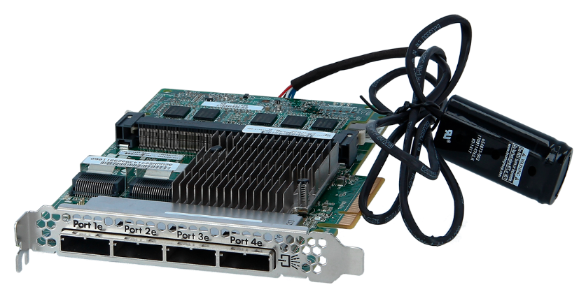 HP P822 CONTROLADORA RAID PCIe 2GB DE CACHE + BATERIA PN:615418-B21/643379-001