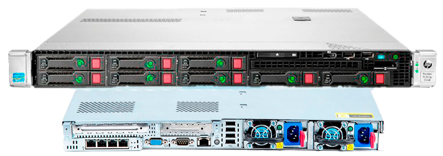 HP DL360P G8 8SFF 2U (8 x 2.5″ Bahías) CONFIGURABLE