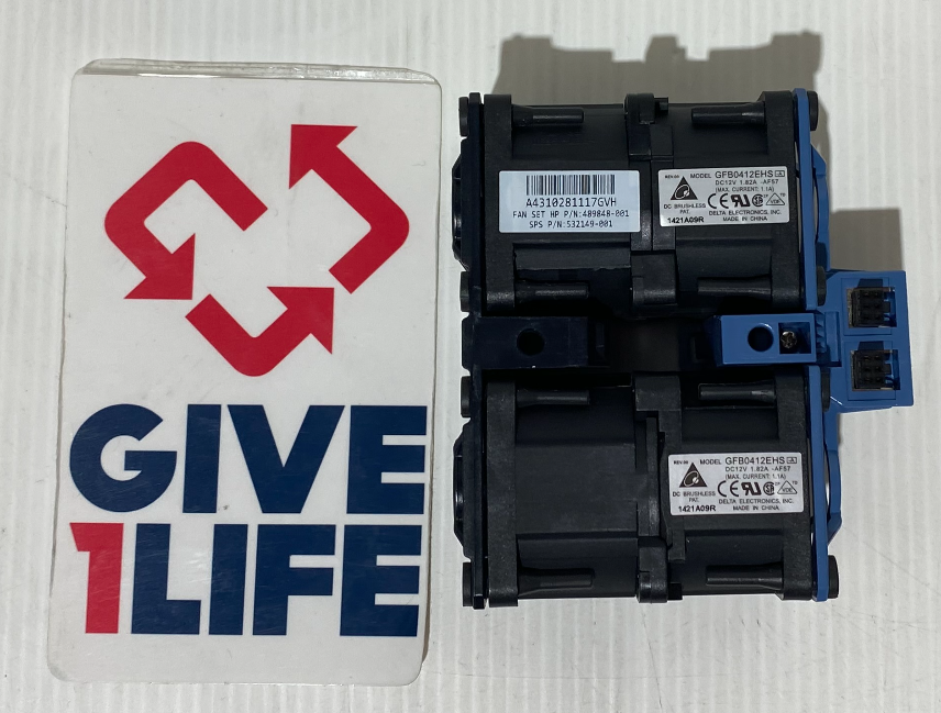 HP SET VENTILADORES PARA DL360 G6/G7 PN:489848-001/532149-001