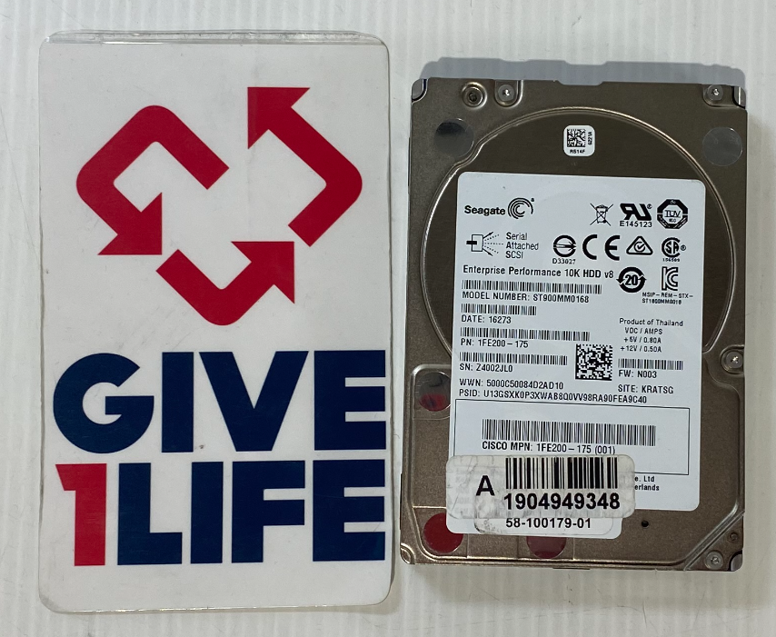 SEAGATE ST900MM0168 900GB HDD 2.5" SAS-3 12GB/S 128MB CACHE - SERVIDORES