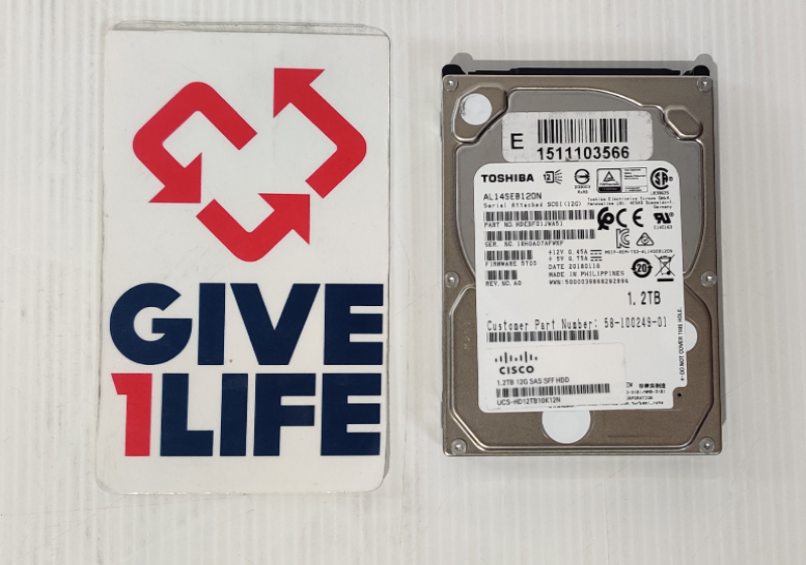 TOSHIBA AL14SEB120N 1.2TB 10K HDD 2,5" SAS-3 12GB/S CACHE 128MB - SERVIDORES