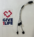 HP CABLE MINI-SAS A SATAx4 PARA HP DL360 G9 PN:823077-001/826011-001