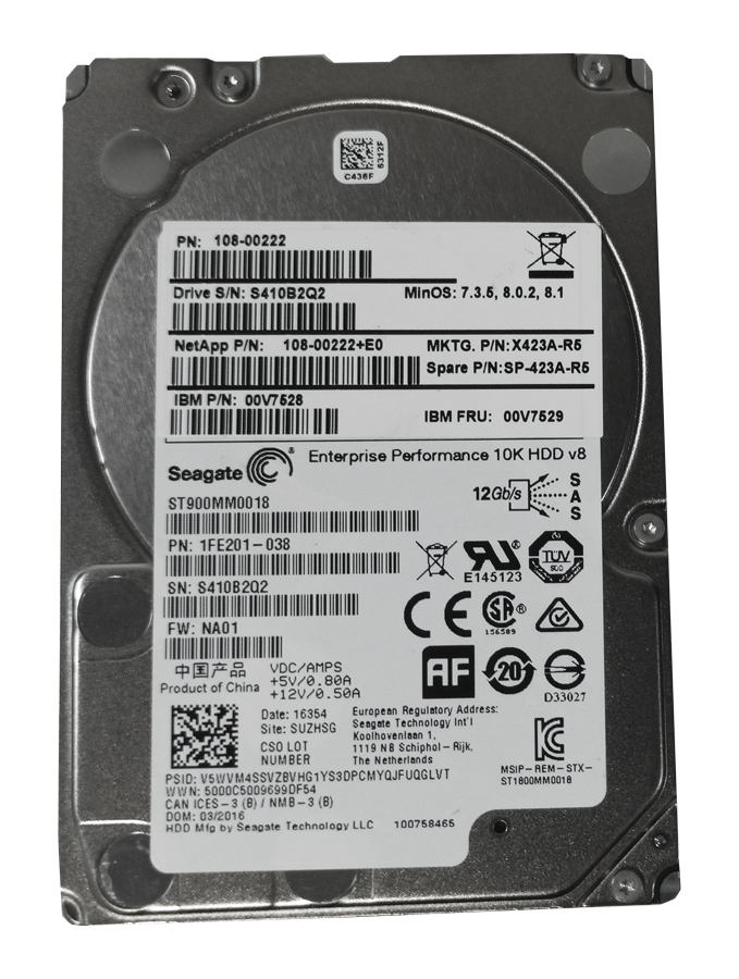 SEAGATE ST900MM0018 900GB HDD 2.5" SAS-3 12GB/s 128MB CACHE - PARA SERVIDORES